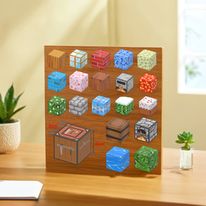 Juego de bloques de construcción de plástico con rompecabezas de cubos magnéticos DIY mágicos para aliviar el estrés y la construcción creativa - Product Image 1