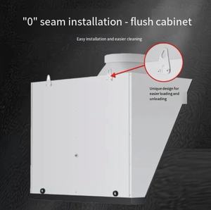 <span class=keywords><strong>Hotte</strong></span> aspirante pour appartement 70 cm, aspiration supérieure, location, hôtel, <span class=keywords><strong>petite</strong></span> <span class=keywords><strong>taille</strong></span>, filtre à charbon conique, écran, garage, montage mural, électrique - Product Image 6