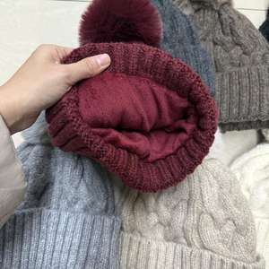 Tricot torsadé en velours épais et chaud, avec un fort tissage fin en élasthanne/coton, pour adulte, automne-hiver, anti-âge, avec de grosses boules de laine, mignon, tricot torsadé classique - Product Image 2