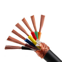 RVVP Doppelt Abgeschirmtes Kupfer-Geflechtetes PVC-Isoliertes Flexibles Strom- und Steuerkabel für Elektronische Geräte