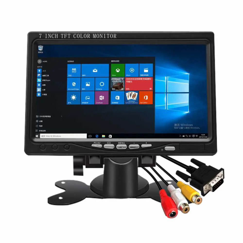 LCD Screen IPS Panel HD Display Portable Multifunctional Gaming Monitor 10 12 15inch 1080P Laptop Black LED Speaker HD-MI