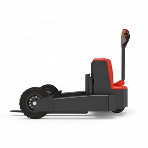 Chariot à palettes électrique tout-terrain de 1,5 tonne avec gros pneus pneumatiques pour terrains accidentés en extérieur - Product Image 6