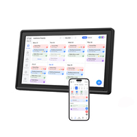 Planificador Familiar Inteligente con Pantalla Táctil Directo de Fábrica, Calendario Familiar Digital, Sincronización con el Teléfono, Seguimiento de Hábitos, Planificación de Comidas