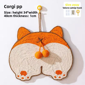 Rascador de Sisal de Lujo para Gatos, Resistente al Desgaste, Antipolvo, Adhesivo Vertical para Pared, Protección Antirrayaduras para Sofá, para Sala de Estar - Product Image 3