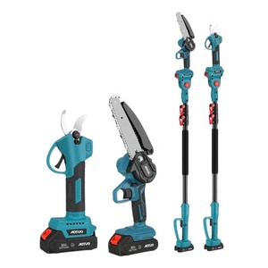 <b>Gardening</b> <b>Tools</b> <b>Set</b> 4 in 1 High Pruning Shears Cordless Chainsaw With Telescopic Pole AT-2 Battery-powered Chainsaw AT-2 - Product Image 4