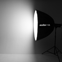 Réflecteur parabolique profond Godox Portable P120L 120CM en PVC pour flash de studio Elinchrom