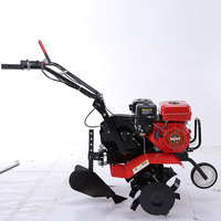 Motoculteur Désherbeur Portable Mini-Cultivateur de Jardin Machine Agricole pour la Culture du Sol