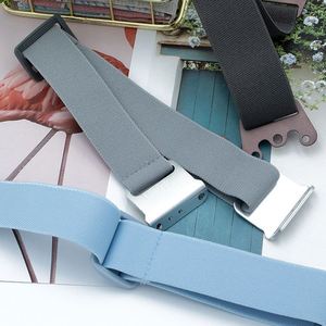 Custom Blue Black Grey Industry Using Headlamp Strap <b>Adjustable</b> Length Safety Buckle High-elastic Webbing - Product Image 5