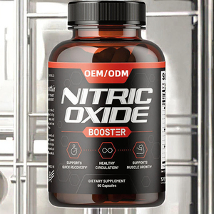 แคปซูลเสริมอาหารสมุนไพร OEM/ODM บูสเตอร์ไนตริกออกไซด์ แอล-อาร์จินีน แอล-ซิทรูลีน โสม สำหรับผู้ใหญ่ เสริมสร้างกล้ามเนื้อและระบบไหลเวียนโลหิต - Product Image 2