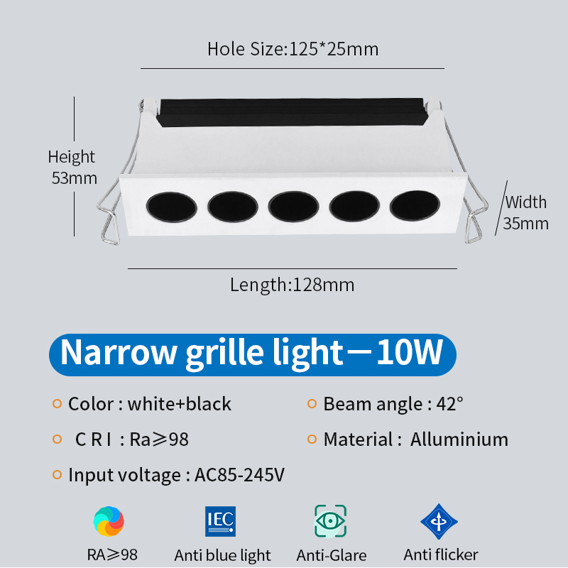 Cinq têtes - Noir+Blanc -10W