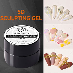 BORN PRETTY — vernis à ongles en PVC souple et solide, Gel de Sculpture, à tremper, pour dessins d'art de l'ongle, 5ml - Product Image 2