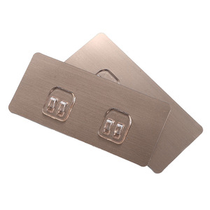 Seamless Adhesive Wall Storage Rack Kitchen Bathroom Sticky Patch <b>Nail</b> Free Hook Punch Free Mounting Shelf - Product Image 2