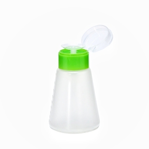 Dispensador de esponja para quitar esmalte de uñas 75ml 180ml 200ml, botella de tónico desmaquillante HDPE PP con muelle sin contacto, bajo precio 33/410 - Product Image 5