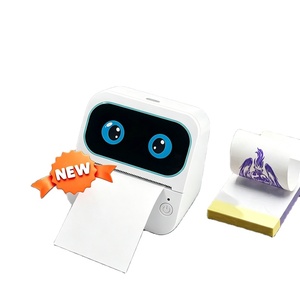 Mini Portable Thermal <b>Label</b> <b>Maker</b> Printer with for 58mm Paper 203dpi Resolution 1200mAh Battery - Product Image 1