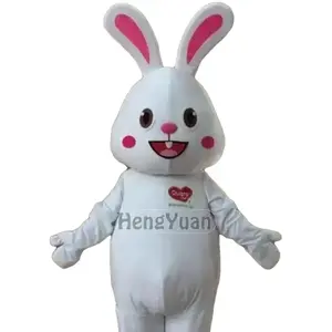 Hengyuan New America Movie A New Plush Toy Rabbit Mascot Costume Cosplay Easter Bunny per adulti Cartoon Mascot Costumes Animal