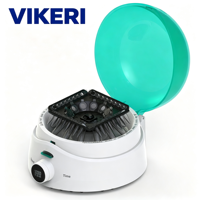 Mini centrifugeuse numérique à vitesse réglable VIKERI D1012U, 10000 tr/min, RCF max 7490xg, composite ABS/PC haute résistance, laboratoire