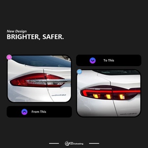 Luz Trasera LED <span class=keywords><strong>AKD</strong></span> con Temperatura de Color de 6000k, DRL, Señal Dinámica, Freno, Reversa, Accesorios para Automóviles, Nueva para Ford Fusion 2013-2019 Mondeo - Product Image 2