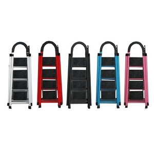 2024วางหนังสือ4ขั้นกันลื่นพับได้เร็วบันไดคาร์บอนสำหรับใช้ในบ้าน - Product Image 4