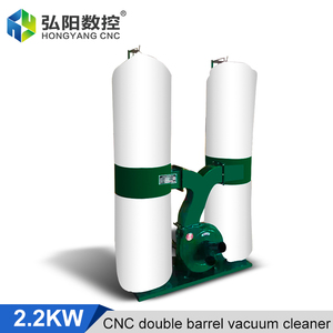 <strong>Dust</strong> Collector Cyclon Woodworking for Cnc Router/<strong>Dust</strong> Collection for Woodworking 3kw Double Bag - Product Image 2