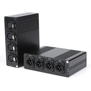 4 Channels One-way XLR Audio Optical Fiber Transmission XLR Fiber Extender