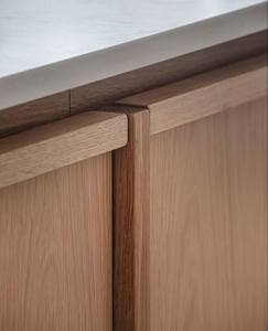 Mobili da <span class=keywords><strong>Cucina</strong></span> Moderni Personalizzati CBMmart con Finitura in Rovere Chiaro e Marmo - Product Image 2