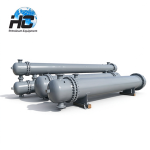 Échangeur de chaleur à calandre et tubes, échangeur de chaleur à vapeur industriel ASME, cuve sous pression en acier inoxydable - Product Image 1