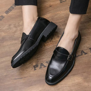 Zapatos Formales de Hombre de Cuero Genuino Británico de Alta Calidad, Diseño de Lujo para Negocios, con Cierre de Cordones, Patrón Hecho a Mano, Gran Venta - Product Image 4