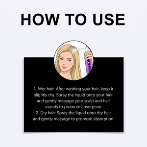 Spray tonifiant pour cheveux et cuir chevelu à la kératine, sérum nourrissant doux pour les soins capillaires, 100 ml, pour une utilisation quotidienne en salon - Product Image 6