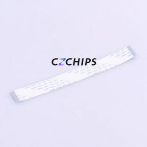 JS05A-32P-150-4-8 FFC Cable (Flexible Flat Cable) P=0.5mm Connector 32P 0.5mm 0.3mm Non-Inverting - Product Image 1