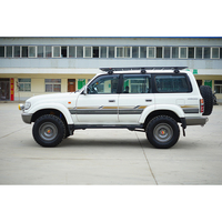 Barres de course Nerf pour Toyota Land Cruiser LC80, accessoires de Modification extérieure, marches latérales tout-terrain