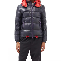 Manteau d'hiver matelassé épais à capuche pour homme, veste longue zippée unie décontractée
