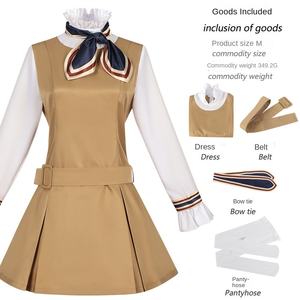 Popular película M3GAN <span class=keywords><strong>Megan</strong></span> 2,0 Horror Girls con vestido Cos conjunto completo de ropa de escenario de Halloween - Product Image 4