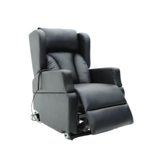 كرسي استرخاء كهربائي حديث من جيك سوفا زوي، مصنوع من الجلد الصناعي مع عجلات، مناسب للفنادق العصرية - Product Image 2