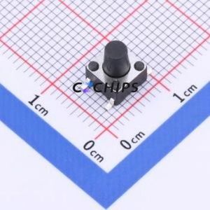 TSD003B07526A Tactile <b>Switch</b> SMD,6x6mm <b>Switch</b> Round Button 2.6N Vertical Mount 6mm - Product Image 1