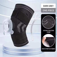 Coudières de protection professionnelles en Spandex et Nylon tricotées en 3D avec double sangle de maintien pour le sport et la marche à quatre pattes