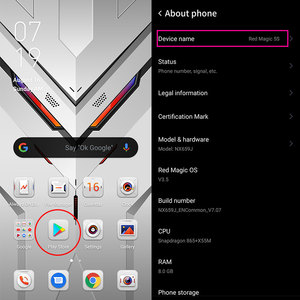 Nuevo <span class=keywords><strong>Red</strong></span> <span class=keywords><strong>Magic</strong></span> <span class=keywords><strong>5S</strong></span> Global Rom, Teléfono Inteligente para Juegos Redmagic <span class=keywords><strong>5S</strong></span>, Pantalla AMOLED de 6.65 Pulgadas y 144 Hz, 64 MP - Product Image 4