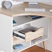 Combohome ordinateur de travail personnalisé bureau en bois Design moderne maison étude poste de travail Table Mdf mobilier de bureau