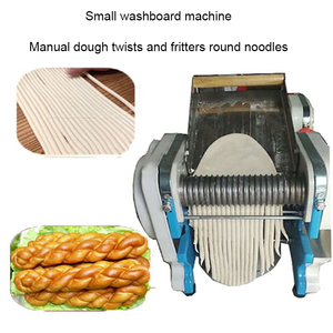 Rodillo de acero inoxidable para escritorio, tablero pequeño, tira de fregado, frotamiento, máquina de fideos redondos <span class=keywords><strong>Lamian</strong></span> - Product Image 3