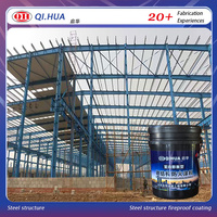 Revêtement ignifuge intumescent pour structure en acier, peinture ignifuge intérieure, vente en gros, fournisseur chinois, haute qualité