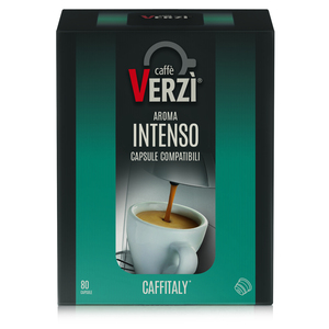 Cápsulas Compatibles con Caffitaly Caff Verz 80 INTENSO para Cafeteras de una Sola Taza 0.16/Cápsula - Product Image 1