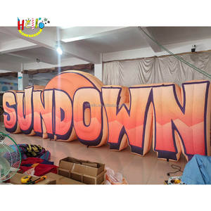 Op Maat Gemaakt Opblaasbaar Reclamelogo Product Gigantisch Opblaasbaar Briefbord - Product Image 2