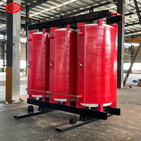 Transformateur de type sec 50/60Hz triphasé 5500 kVA, tensions d'entrée 35 kV, sorties 415 V/480 V, IEC60076