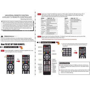 SD-G008 Backlit Universal <strong>Remote</strong> Control Use for Toshiba for <strong>Hitachi</strong> for Samsung for LG for Sharp for Hisense All Major Brand TV - Product Image 6