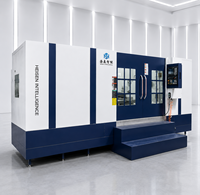 Centre d'usinage horizontal CNC BT50 Fanuc à haute efficacité pour la fabrication de pièces mécaniques de précision
