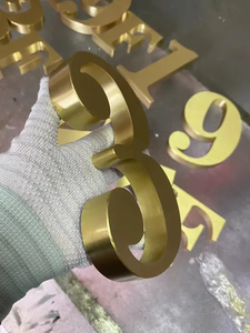 ป้ายโลโก้บริษัท ป้ายชื่อช่องทางโลหะแบบกำหนดเอง ตัวอักษรไฟ LED ป้ายตัวอักษรในอาคาร ทนทานต่อสภาพอากาศระดับ IP65 ติดผนัง - Product Image 3