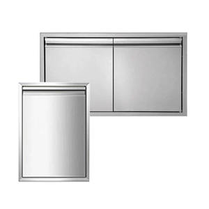VICTORY <b>KITCHEN</b> China Factory 304 201 Stainless Steel Outdoor <b>Kitchen</b> SS BBQ <b>Island</b> Build in Cabinet Door for Other Hotels - Product Image 3