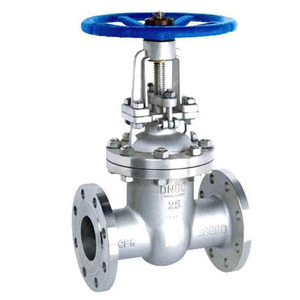 Grande taille 16" 14" 12" 150LB WCB SS304 SS316 Acier inoxydable Acier au carbone Vanne de régulation électronique à tige montante avec embout à bride et volant - Product Image 4