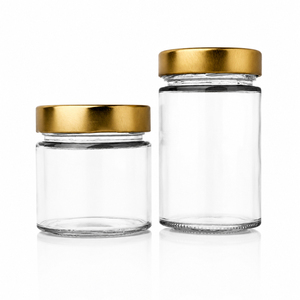 Frascos de Vidrio Sellados en Stock, 100ml, 150ml, 180ml, Botella Redonda de Vidrio para Almacenamiento con Tapa de Rosca - Product Image 5