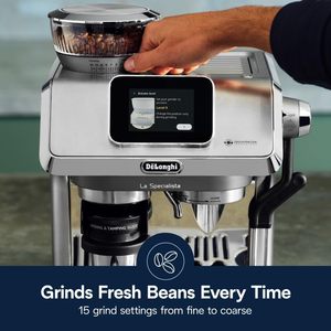 DL-4 Dedica Duo - <span class=keywords><strong>Cafetera</strong></span> Espresso Compacta, <span class=keywords><strong>Cafetera</strong></span> de Infusión en Frío, Vaporizador de Leche, 15 Bares, Color Verde Pistacho, para Baristas Caseros - Product Image 4