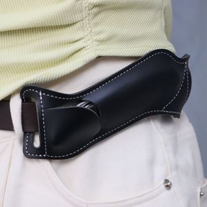 Belt Loop Design Folding Knife Sheath Outdoor PU <b>Leather</b> <b>Tool</b> Waist Bag Handmade Knife Pouch - Product Image 4